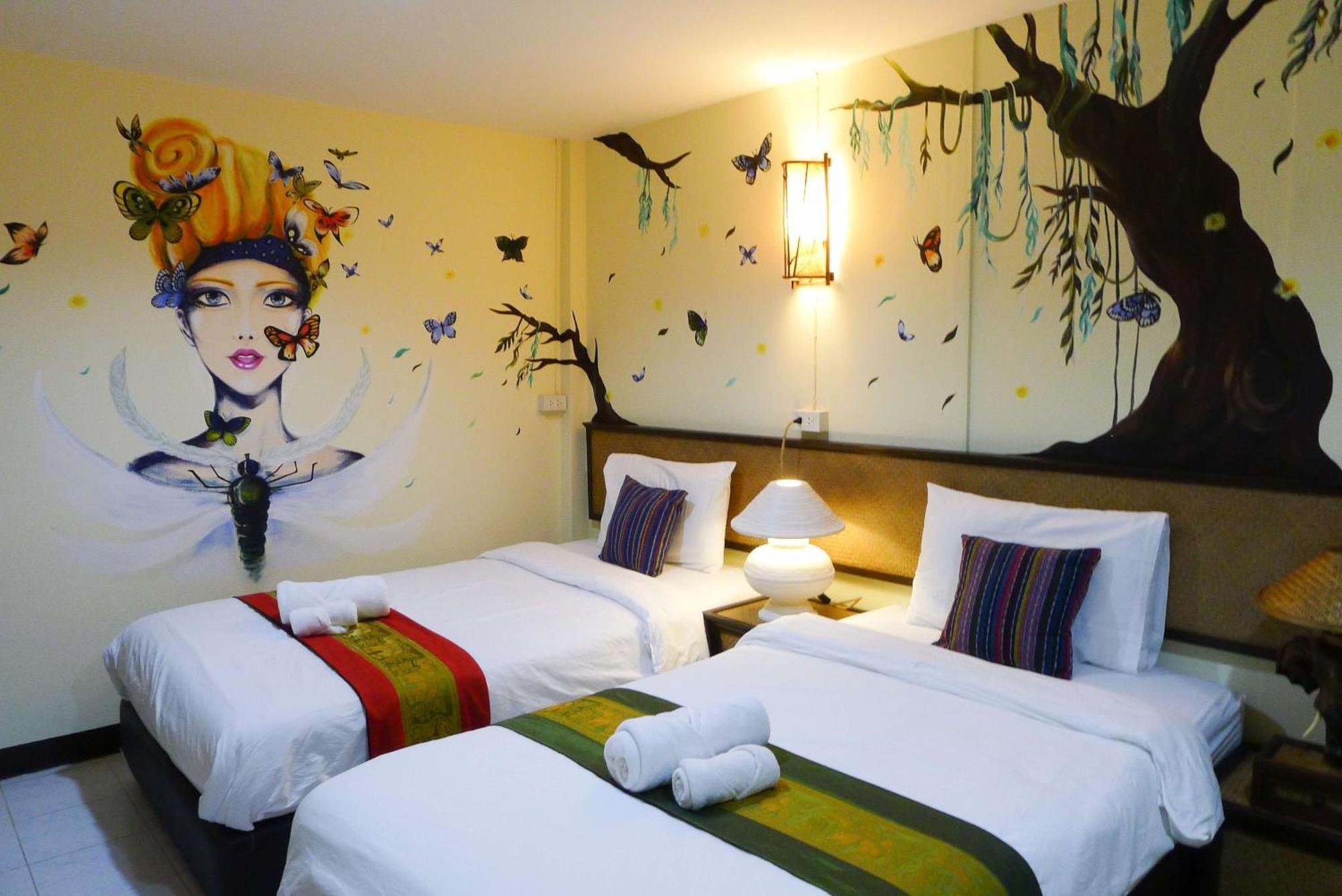 Dream Garden Villa Hotel Night Bazaar Chiangmai Чиангмай Екстериор снимка